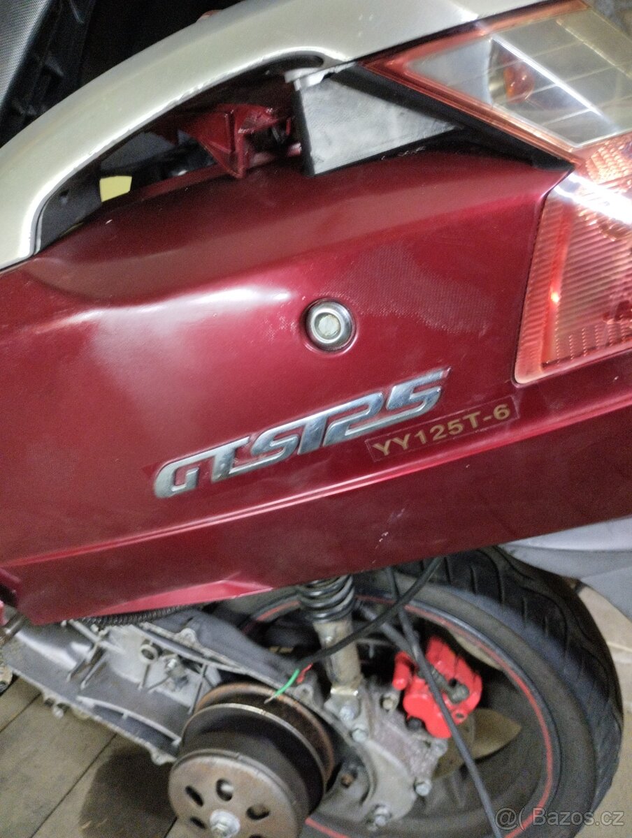 skutr JONWAY GTS 125 bez nutnosti přepisu - 6