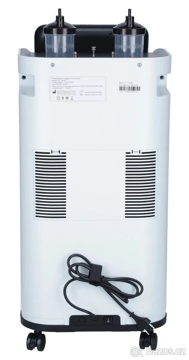 Profesionální oxygenerátor ZY-10FW dva výstupy pro 2 lidí - 6