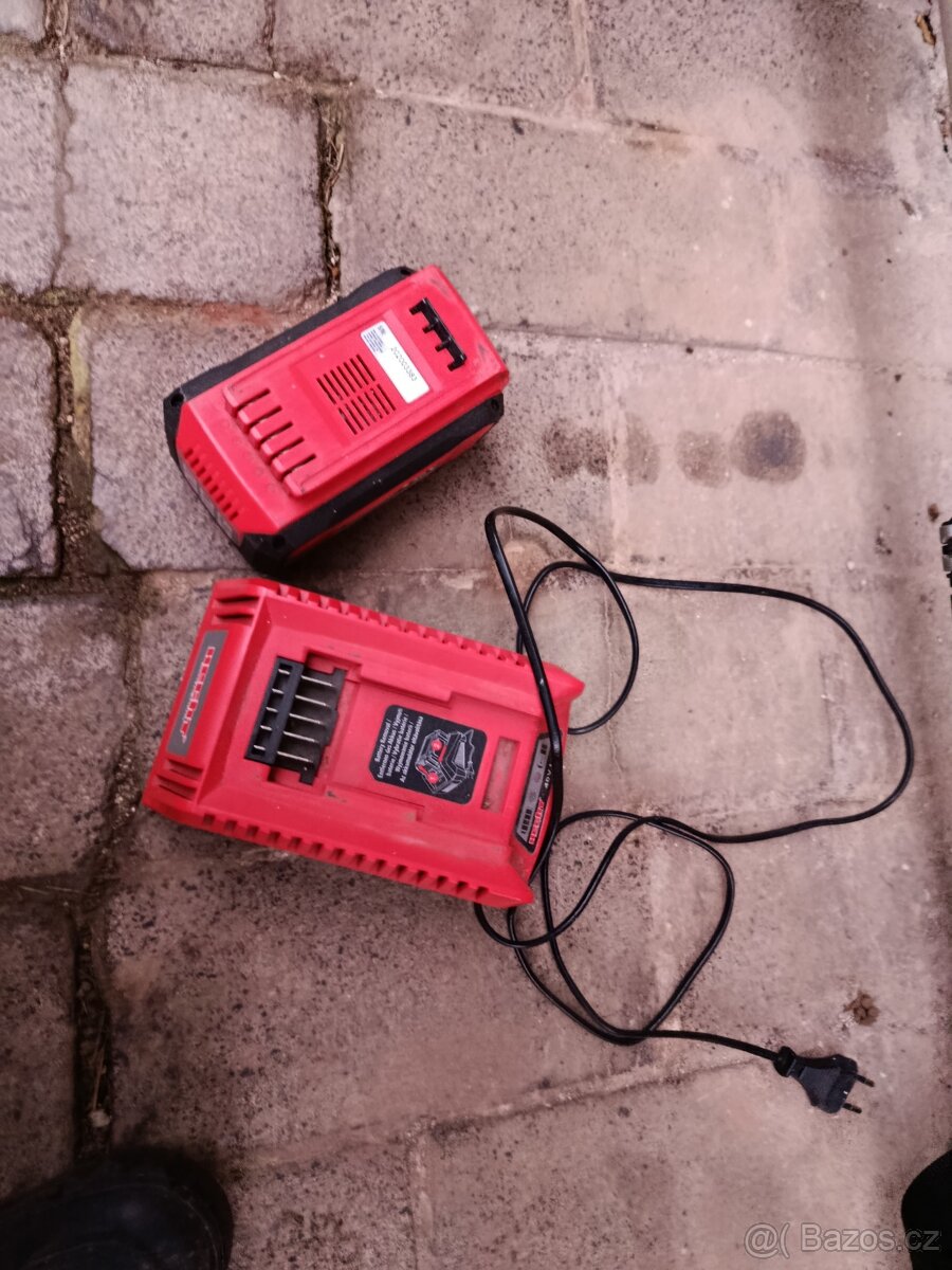 AKU HECHT sekačka + vyžínač + baterie + nabíječka - 6