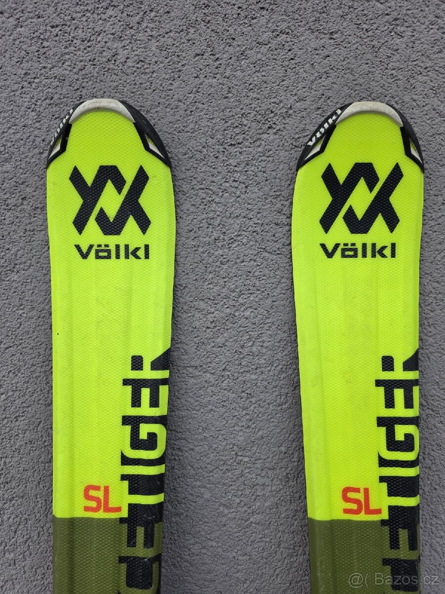 Dětské lyže VÖLKL RACE TIGER, 120 cm + lyžáky FISCHER - 6