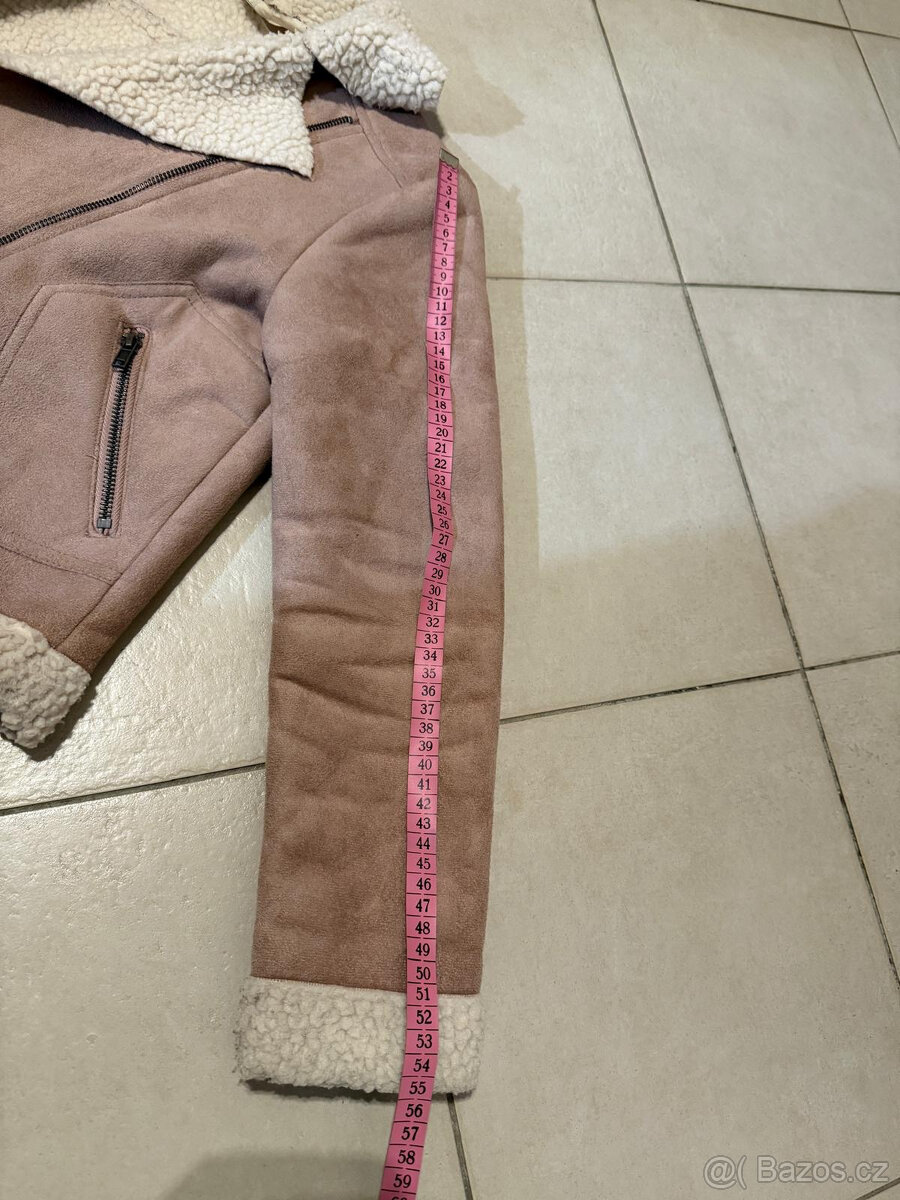 Dívčí bunda - kožíšek vel. 152 - 6