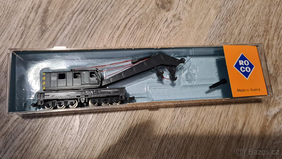 Vláčky N - vagón - modelová železnice, jeřáb - 6