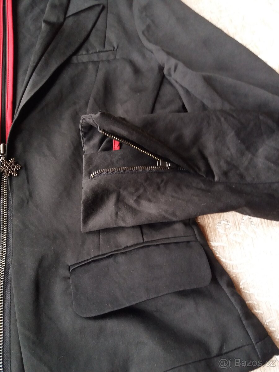Elegantní dámské sako na zip. Vel. 36 - 6