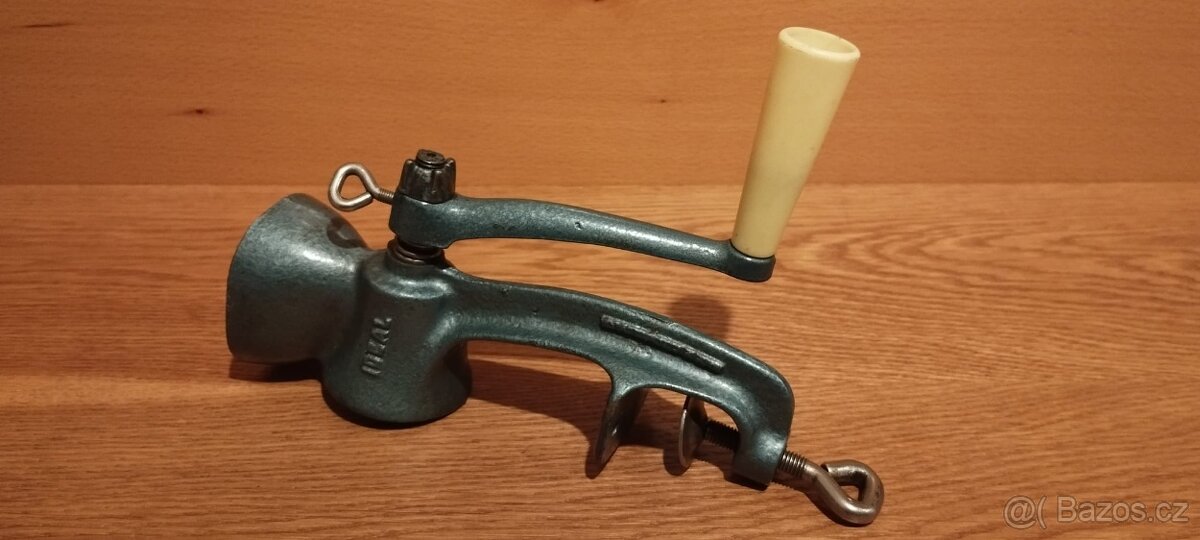 Retro starý mlýnek na mák IDEAL - Czechoslovakia - 6