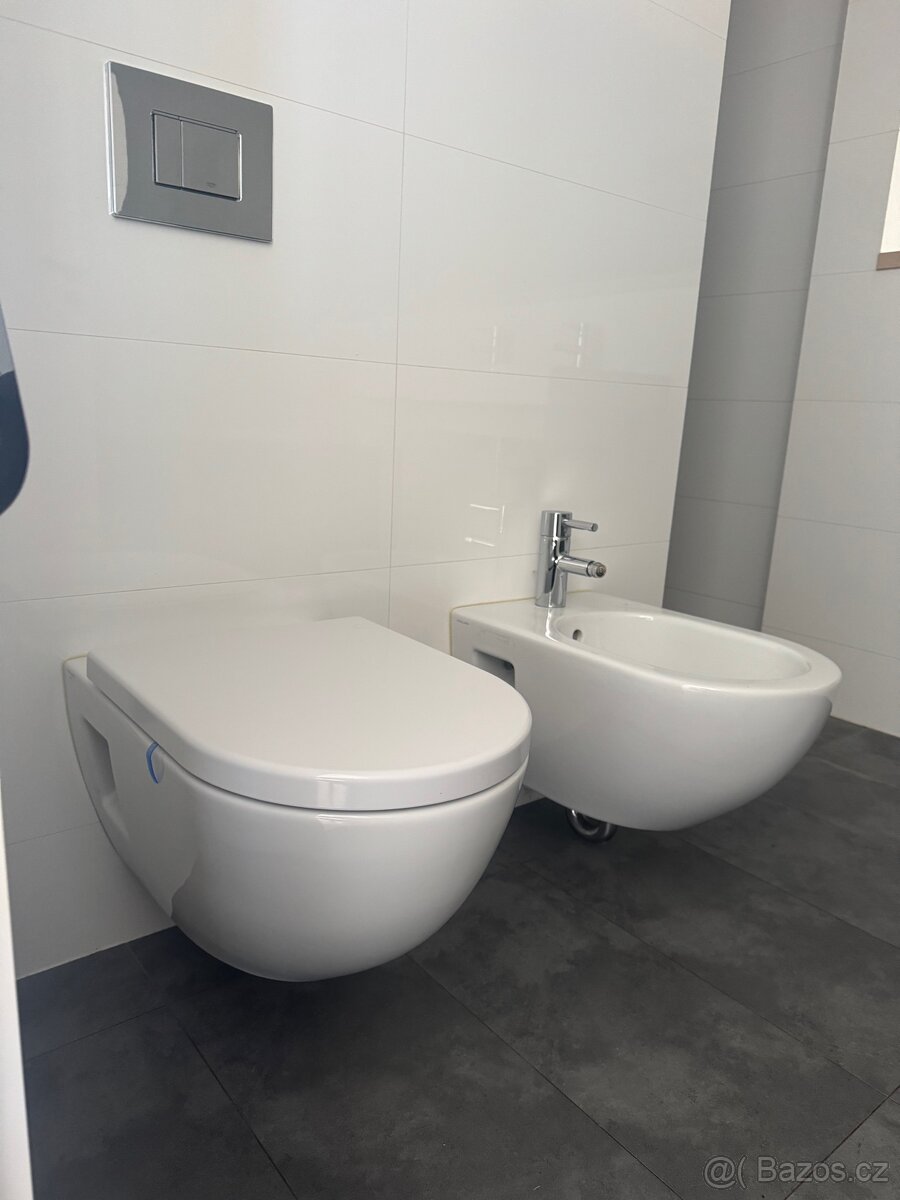 Vana, záchod, bidet, umyvadlo, žebřík, sprcha - 6