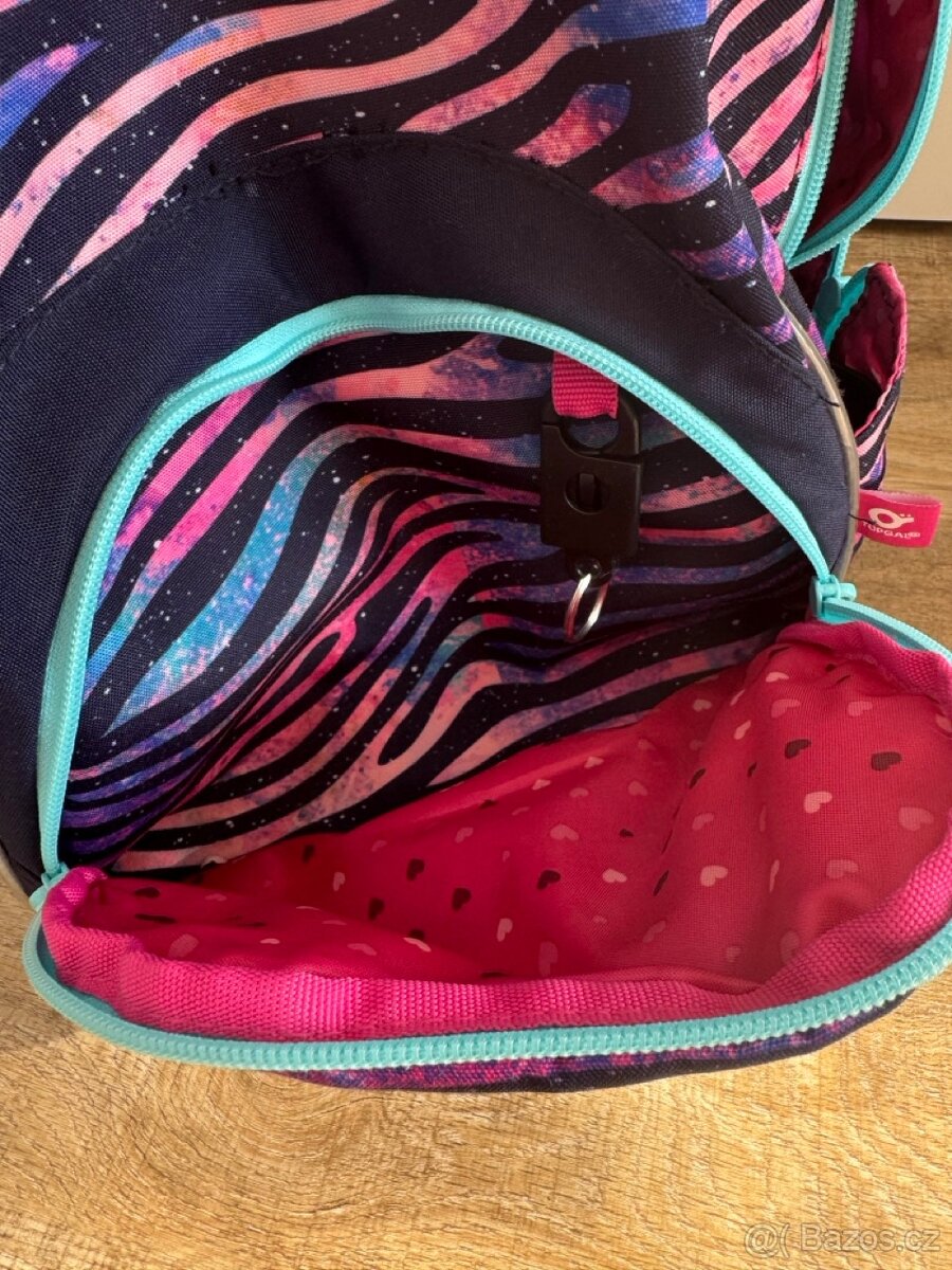 Školní batoh, aktovka Topgal, zebra Kimi - 6