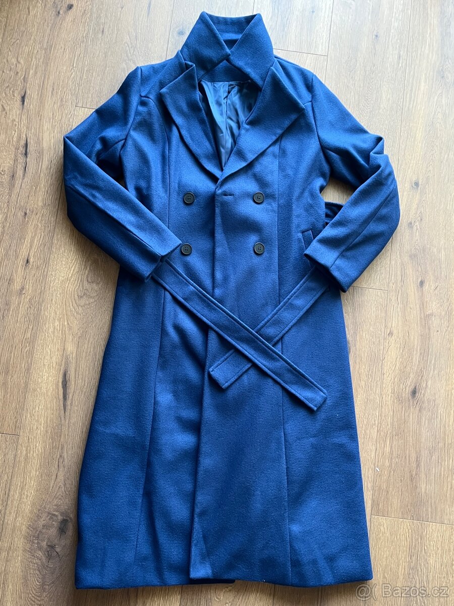 Modrý kabát #Dlouhy kabat - 6