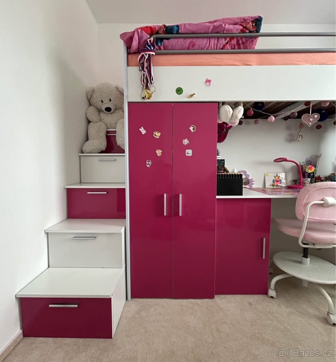 Multifunkční patrová postel - 6