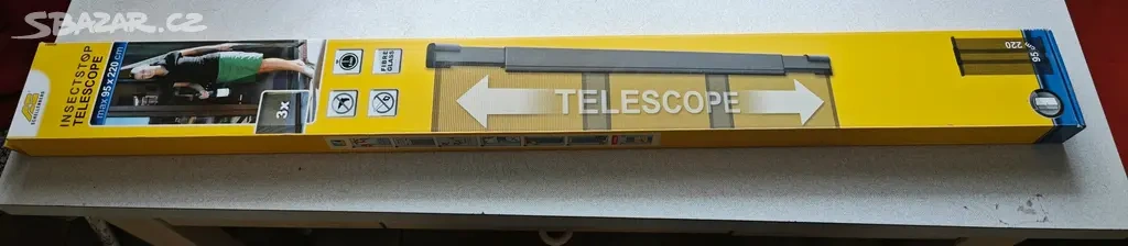 Teleskopická lamelová dveřní síť proti hmyzu - 6