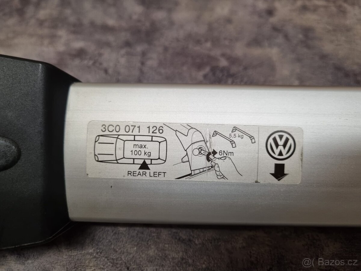 Střešní nosiče Volkswagen Passat sedan B6 2005-2009 - 6