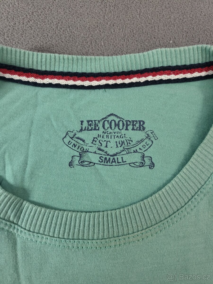 Originální pánská trička Lee Cooper – velikost S - 6