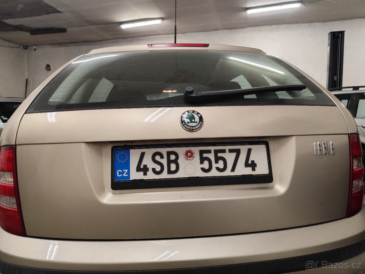 Škoda Fabie combi 1.4 55kw r.v.6.2004 - 6