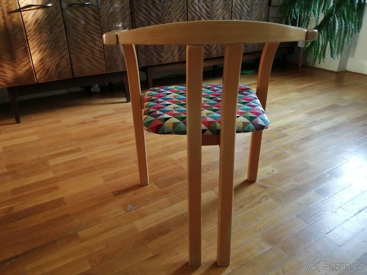 Retro židle, polokřeslo, křeslo - 6