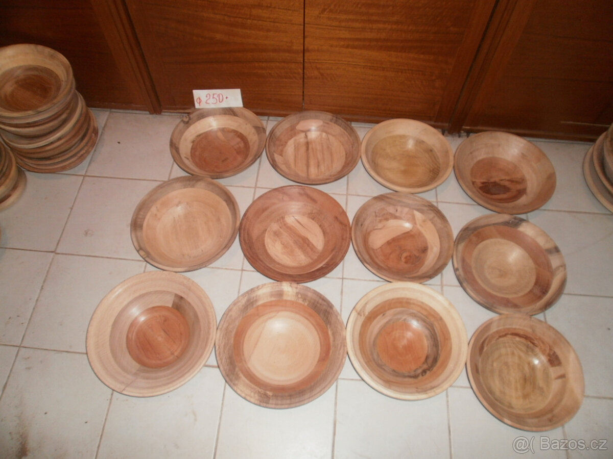 dřevěné misky - 6