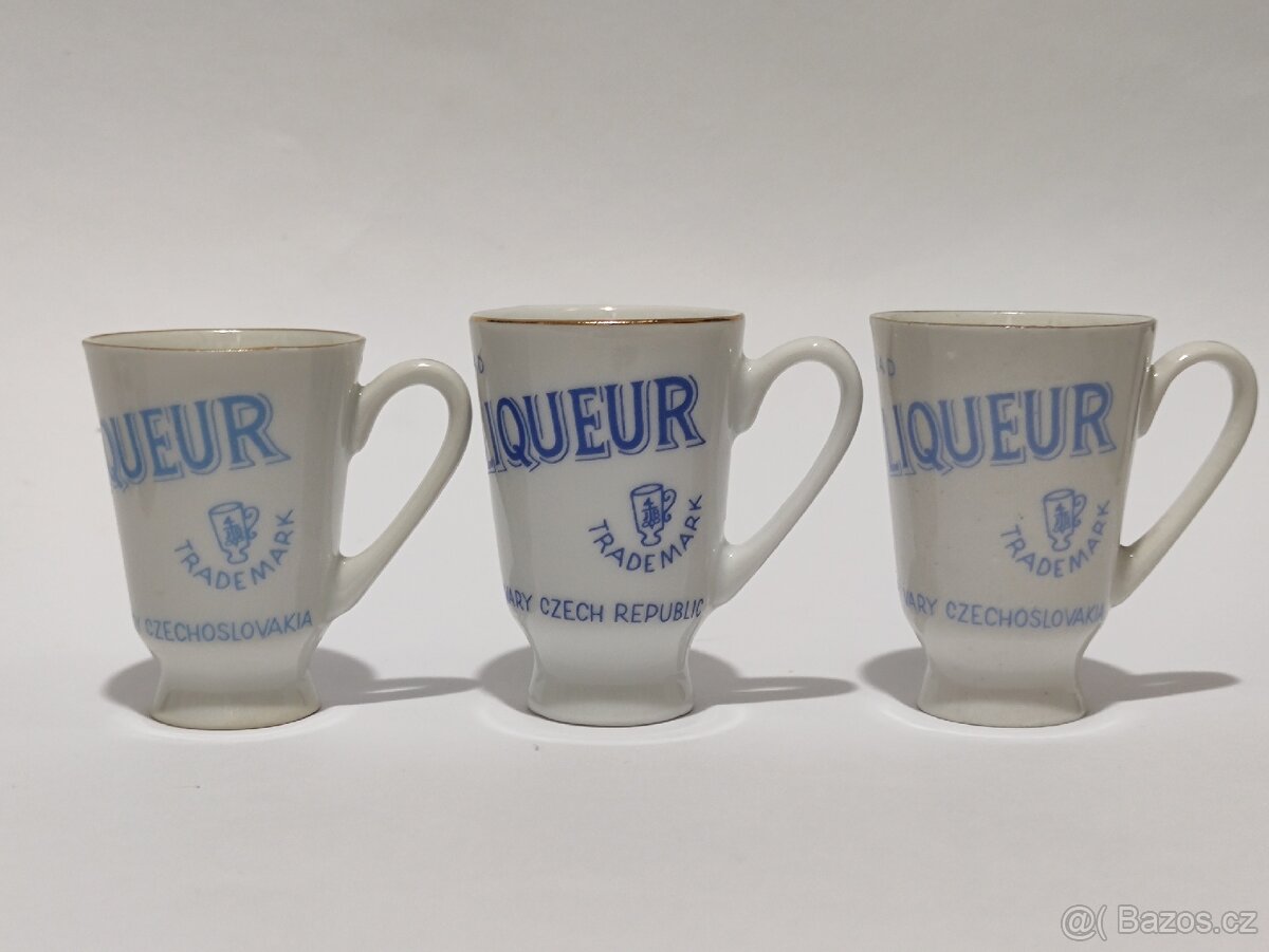 Becherovka, retro panáčky, Jan Becher, ČSSR, pošta 79.- - 6