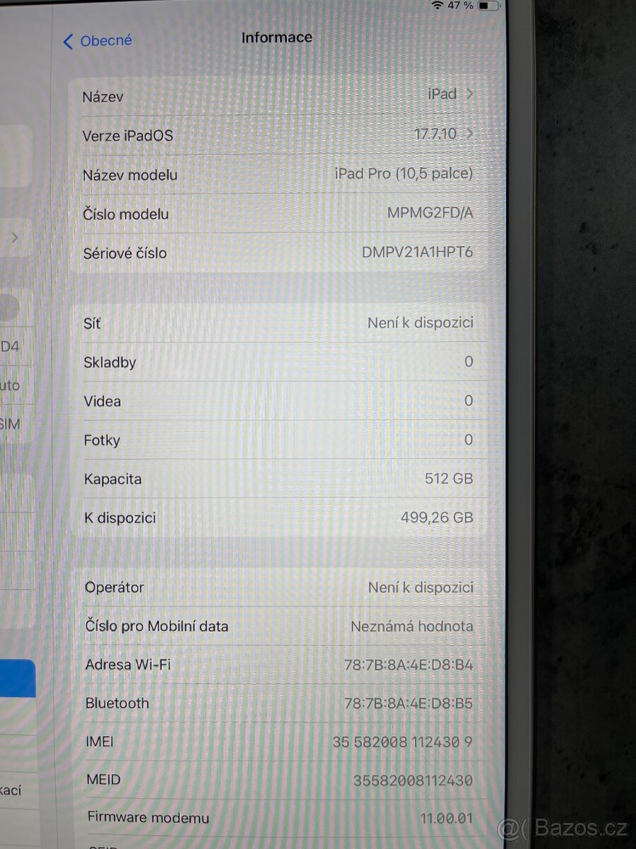 iPad Pro 10.5” 512 GB Cellular + Apple Pencil + Klávesnice - 6