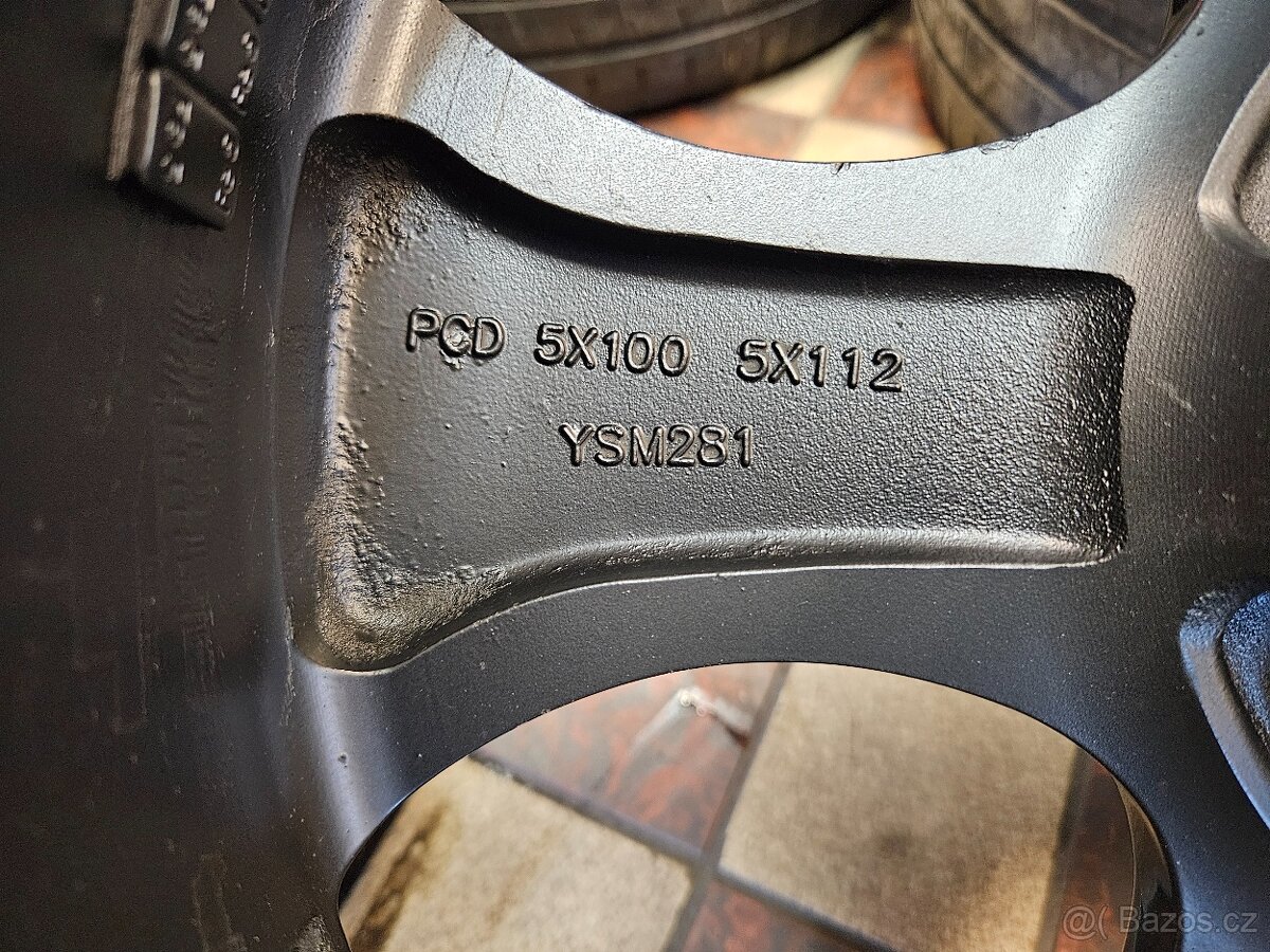 alu kola 18 Vw 5x100x18 e 35 225/40R18 - 6