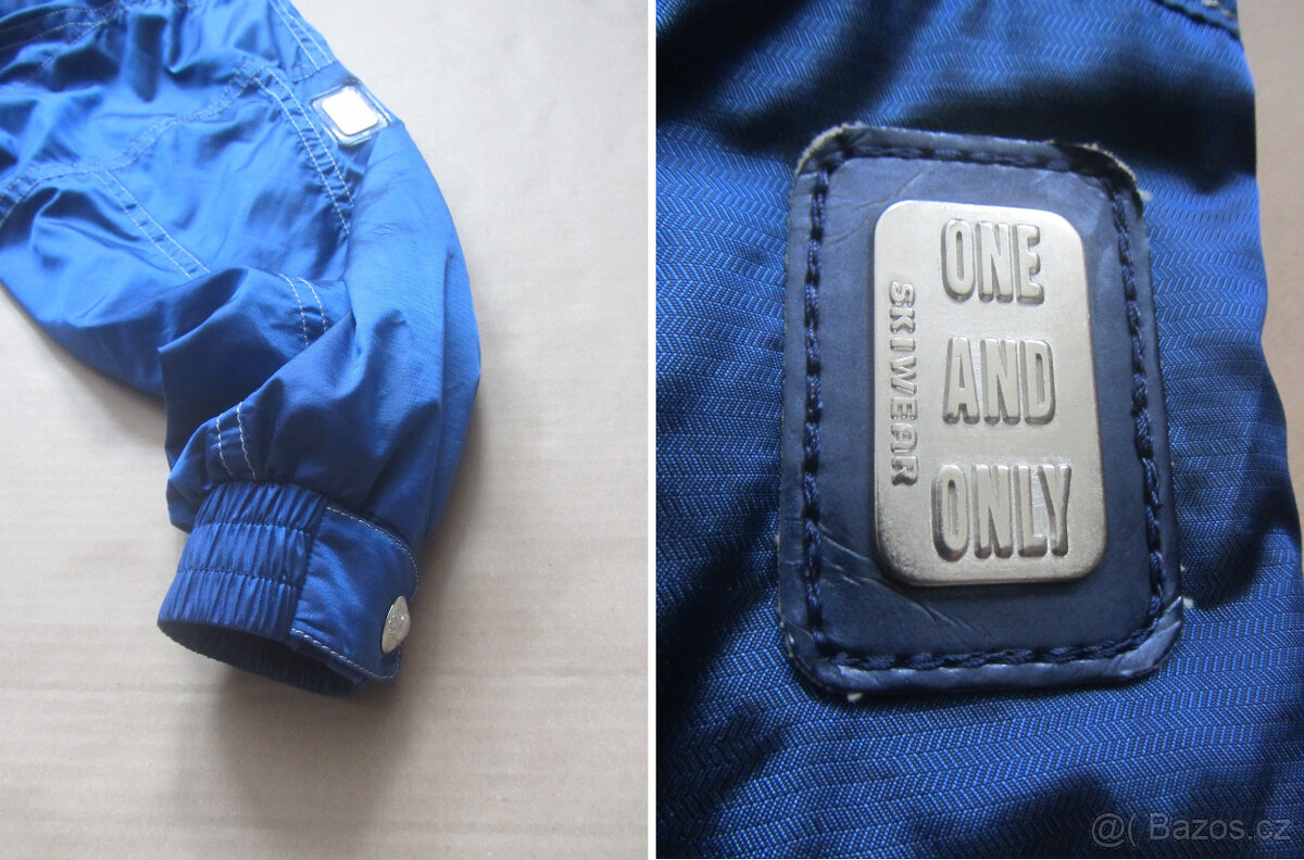 Vintage 90s kvalitní modrá dámská snow kombinéza - 6