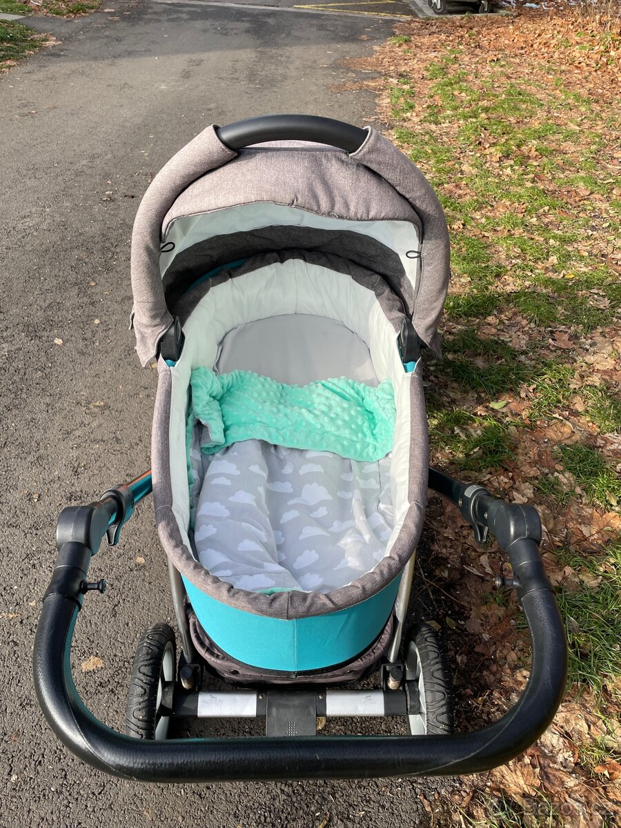 Kočárek trojkombinace Baby Design Husky + Cybex - 6