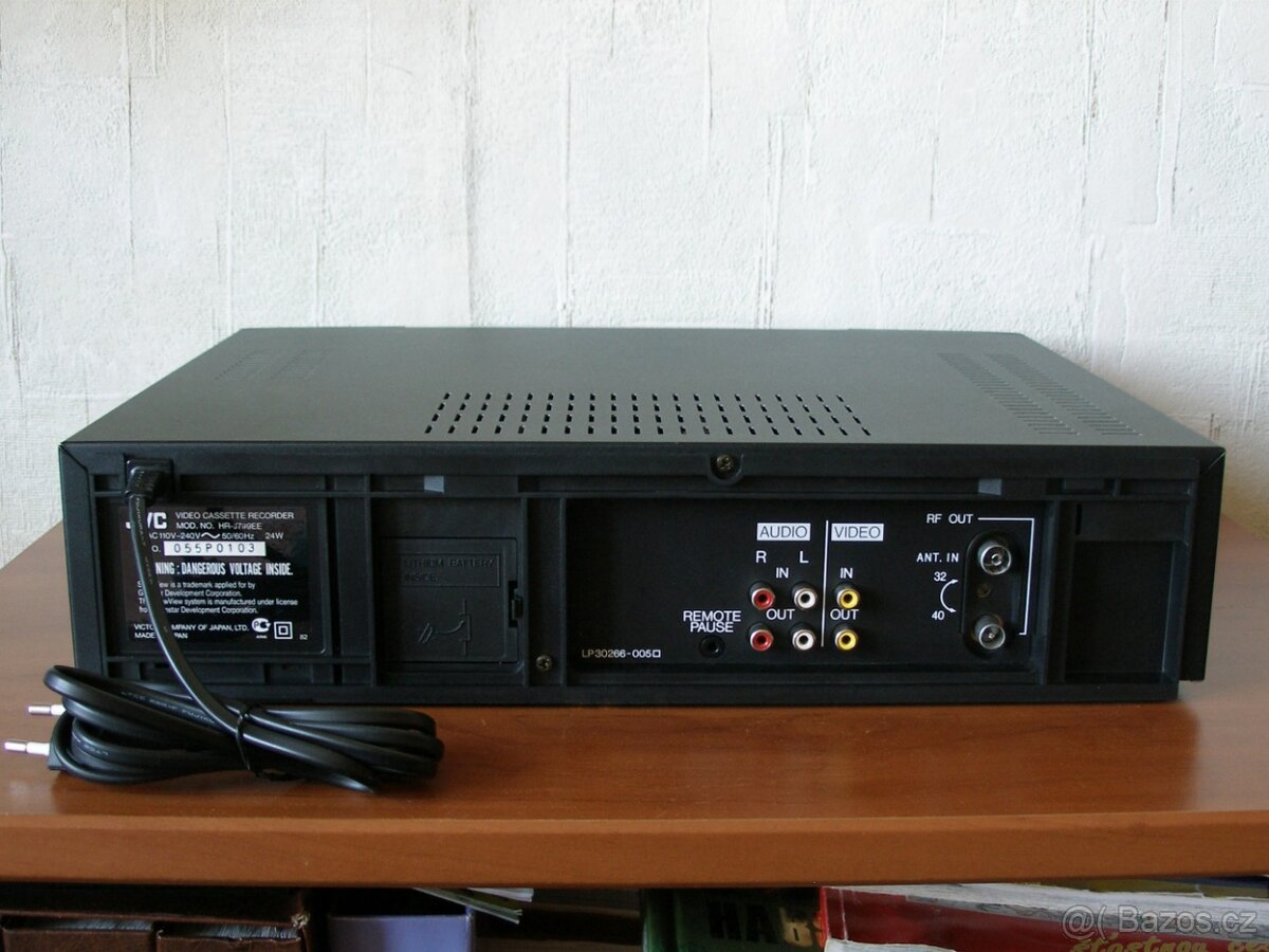 JVC VHS video videorekordér Hifi Stereo 6 hlav - zcela nový - 6