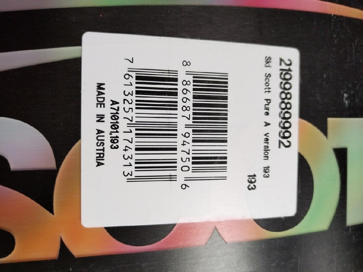 nové lyže freeride SCOTT PURE - 6