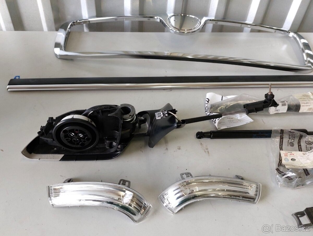 ND Škoda Pouzdro zrcátka + Lišta masky atd. - 6