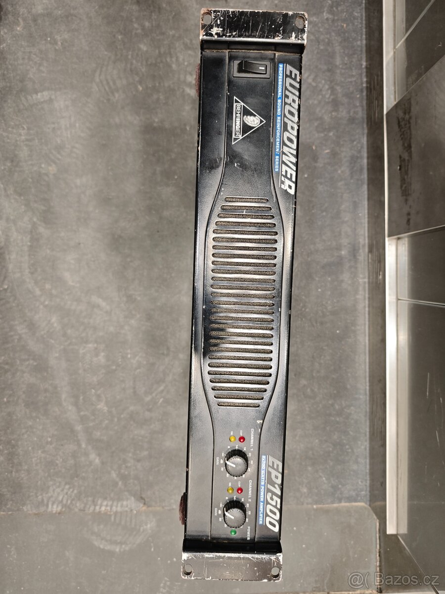 2x repro Děčín a 2x repro Suicidal Sound,zesilovač Behringer - 6