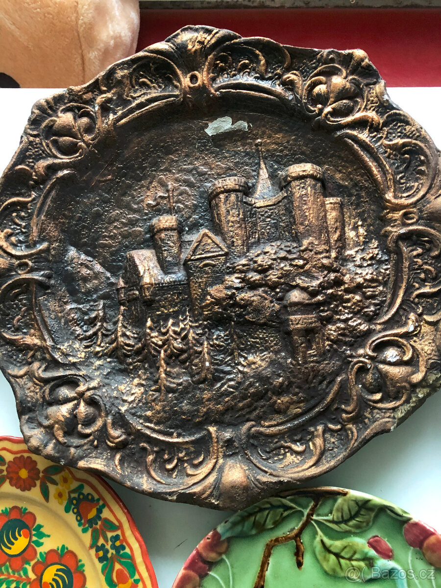 Staré talíře na zeď - 6