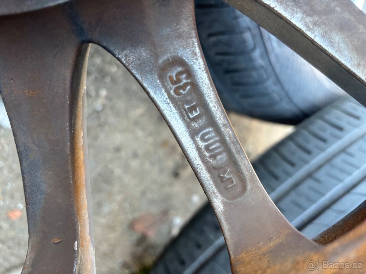 5x100 r16 205/55/16 alu kola Octavia 1, golf 4, audi a3 - 6