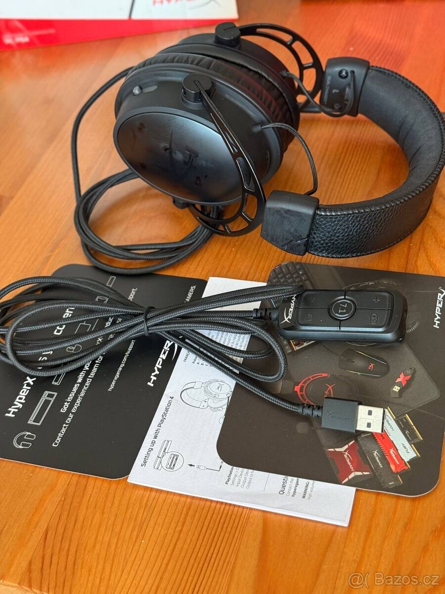 HyperX Cloud Alpha S - 7.1 Surround, černé - 6