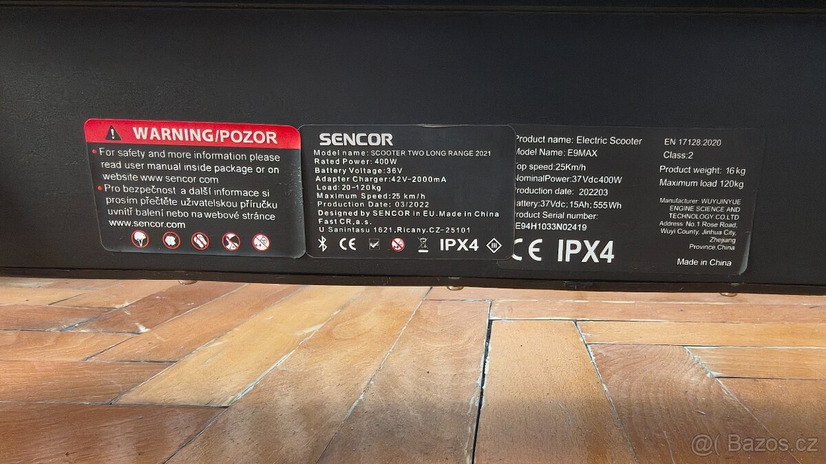 Sencor Scooter Two Long Range 2021 - 6