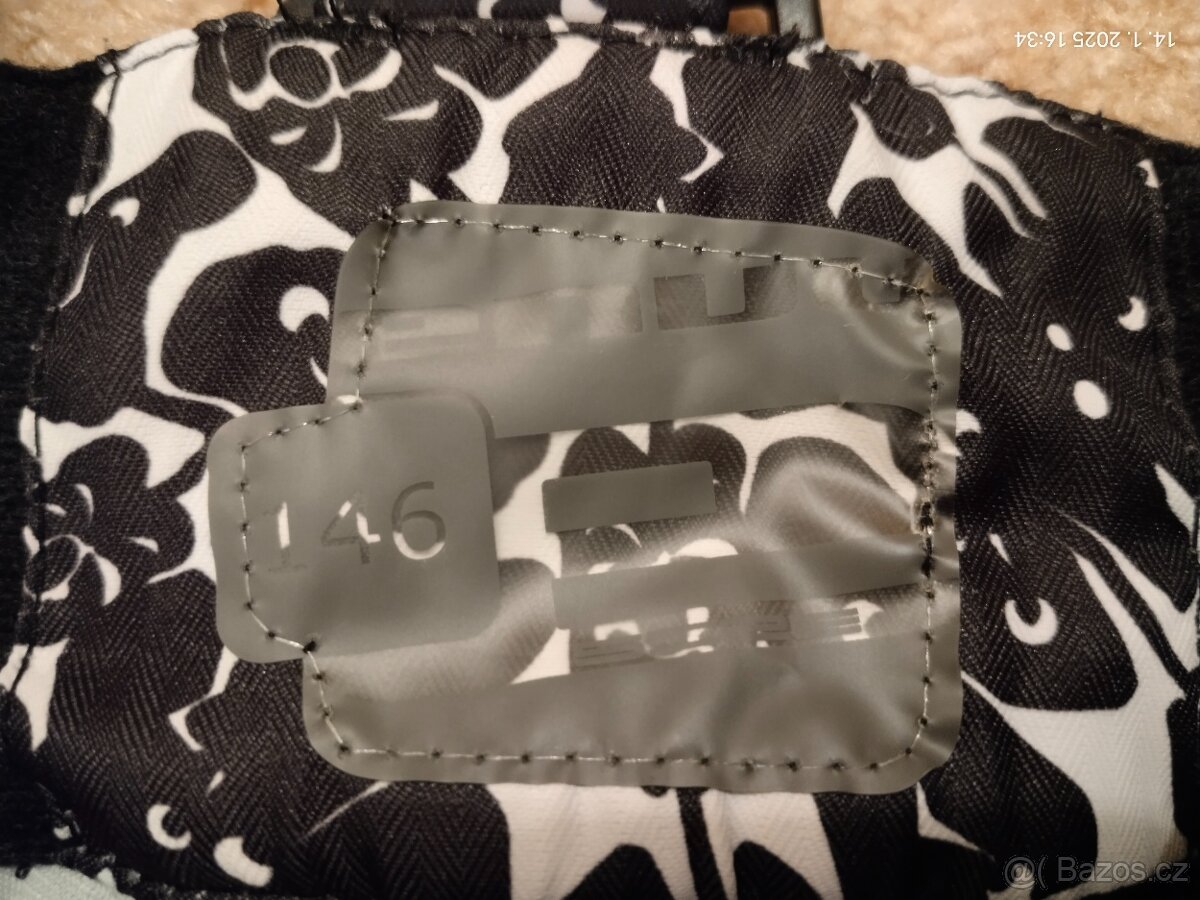 Lyžařské kalhoty oteplovačky ENVY 146 - 6