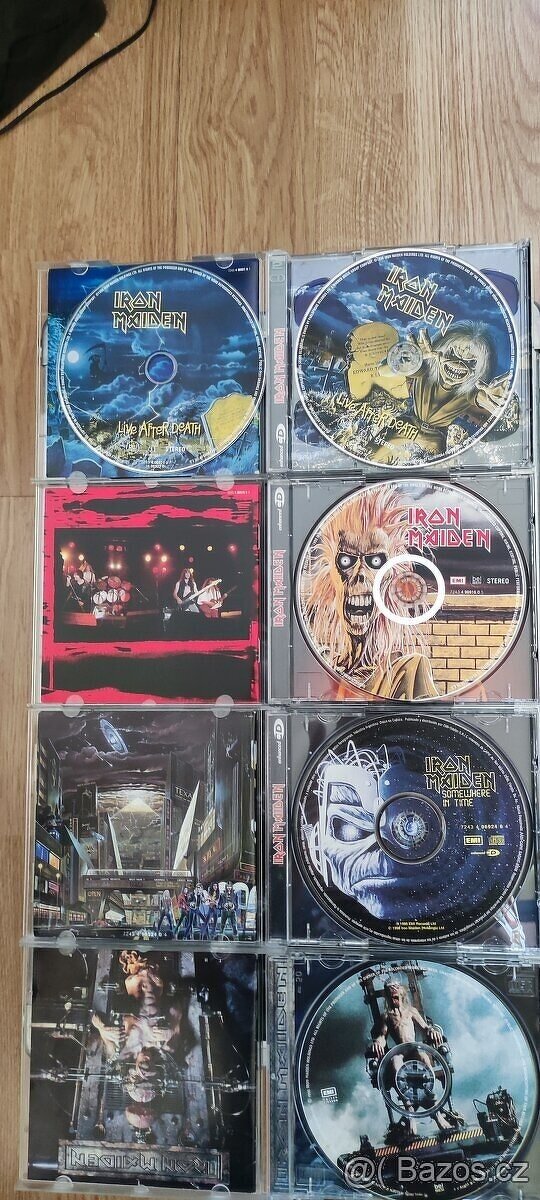 Prodám CD Iron Maiden .1 - 6