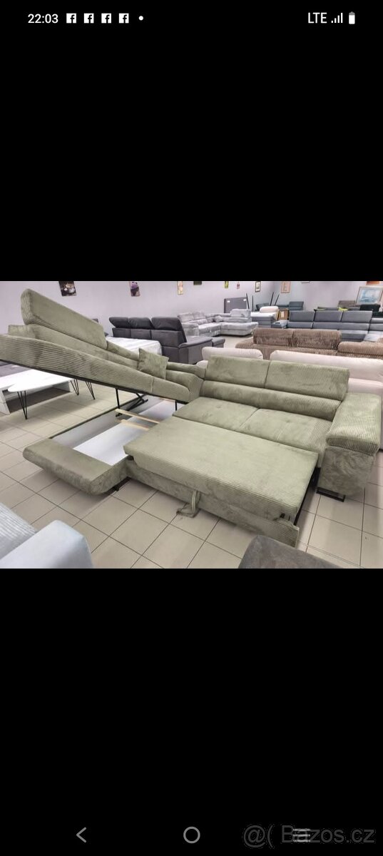 Rozkládací sedací souprava - 6