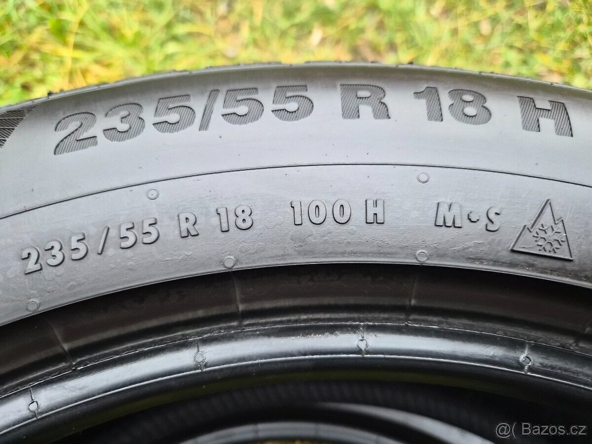 4x Zimní pneu Continental Winter TS850P - 235/55 R18 - 95% - 6
