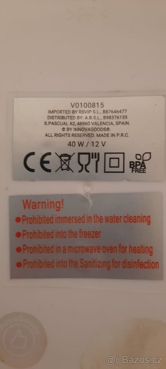 Ohřívací box na jídlo na 12V - 6