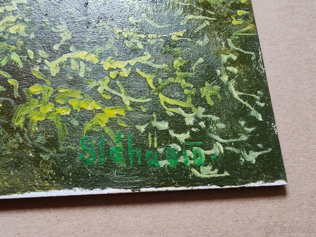 Ručně malovaný obraz bez rámu - 6