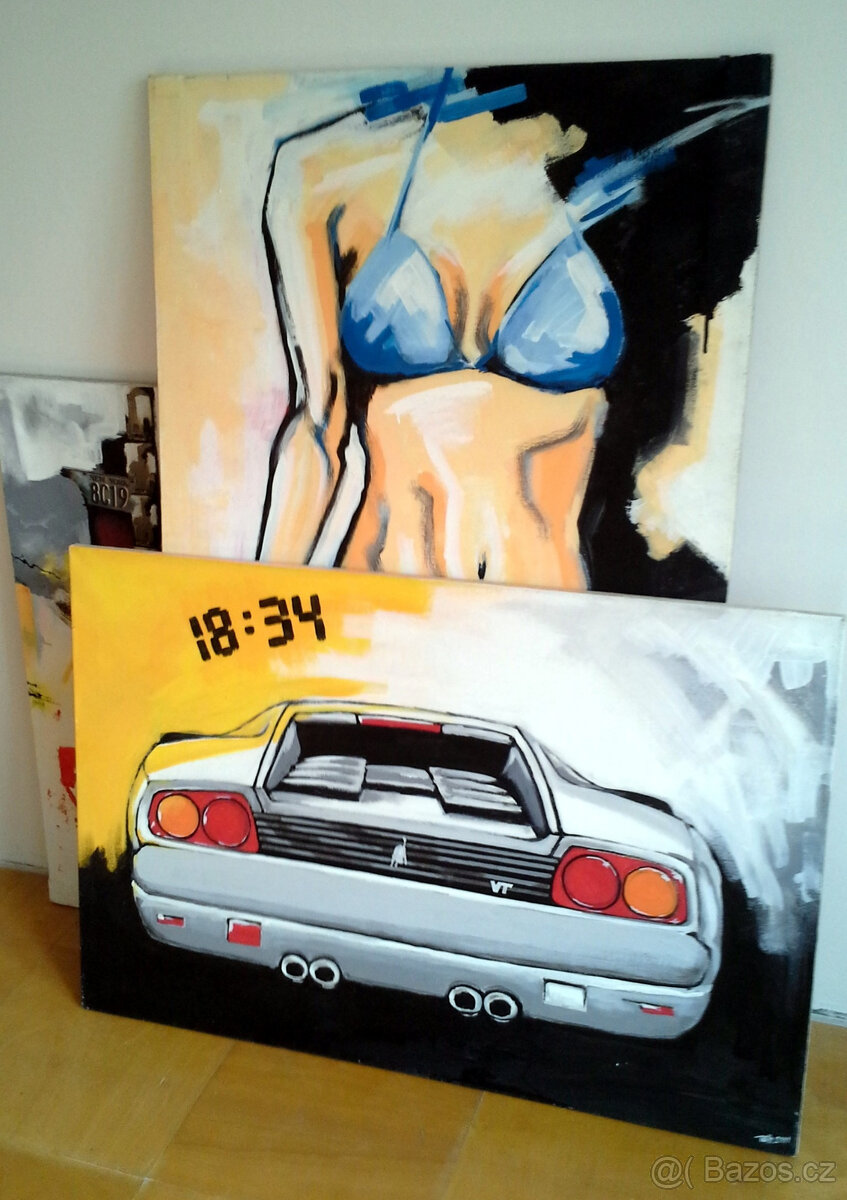 Obraz: Modré plavky v 18:01 - 6