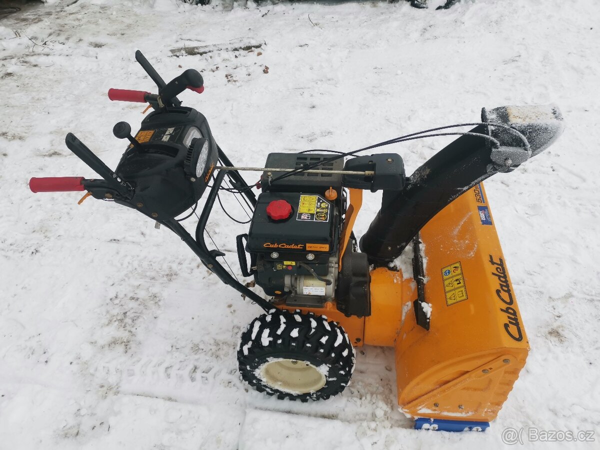 Cub cadet 530 SWE sněhová fréza - 6