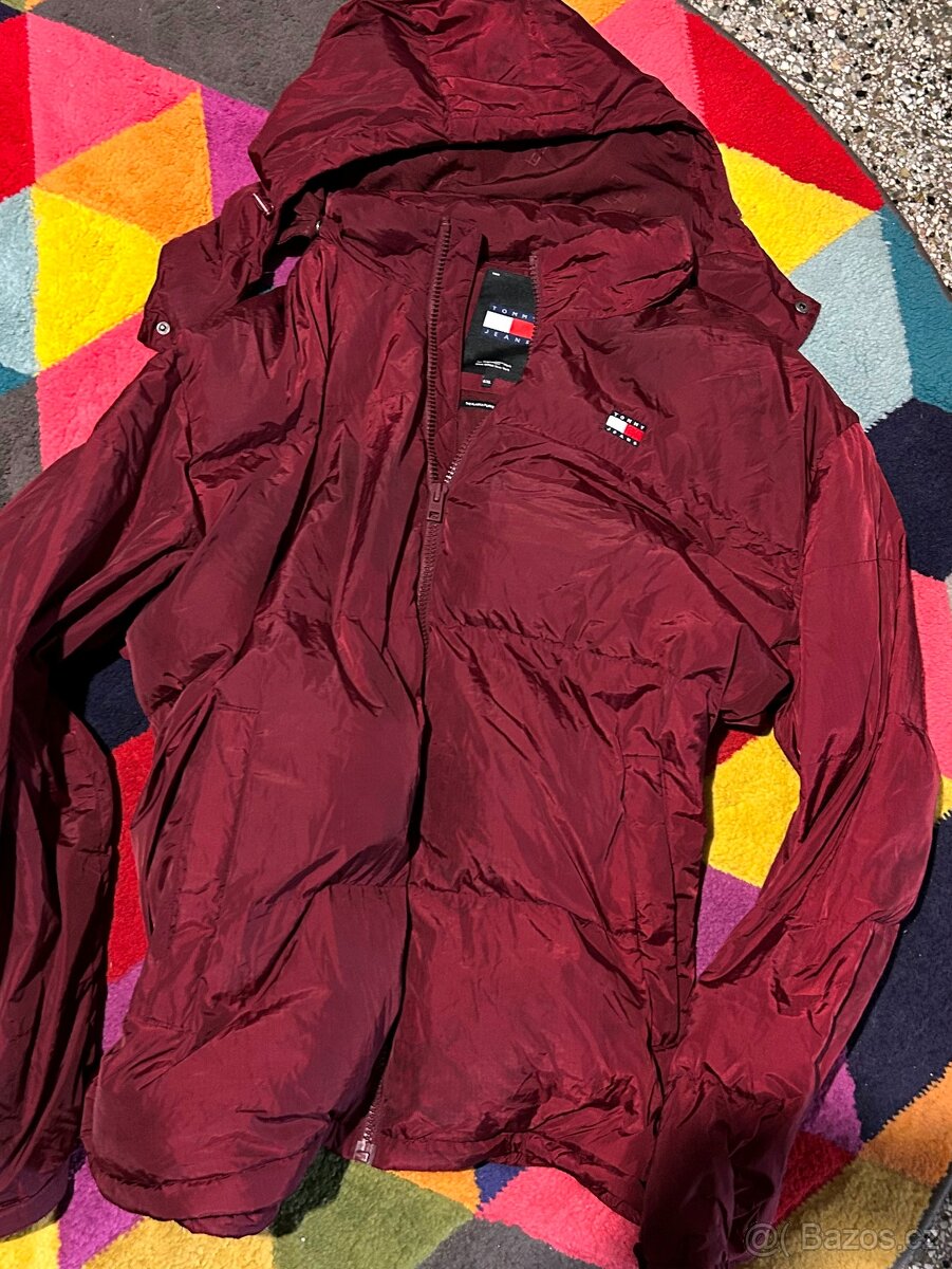TOMMY HILFIGER ALASKA PUFFER PÁNSKÁ ZIMNÍ BUNDA 6 XL - 6