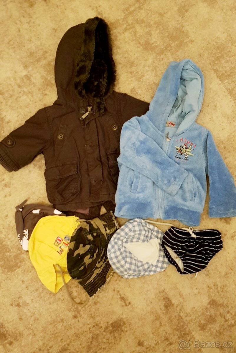 Balík oblečení na kluka 9 měsíců – 2 roky cca 70 kusů - 6