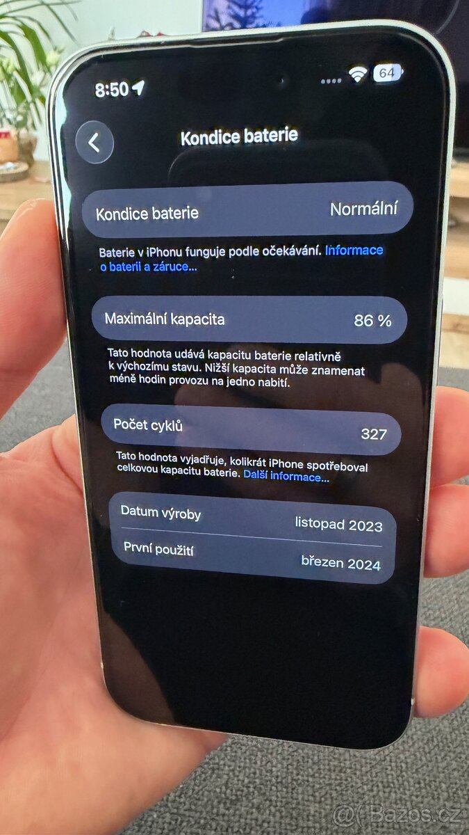 Apple iPhone 15 128 GB – modrý (Blue) - 6