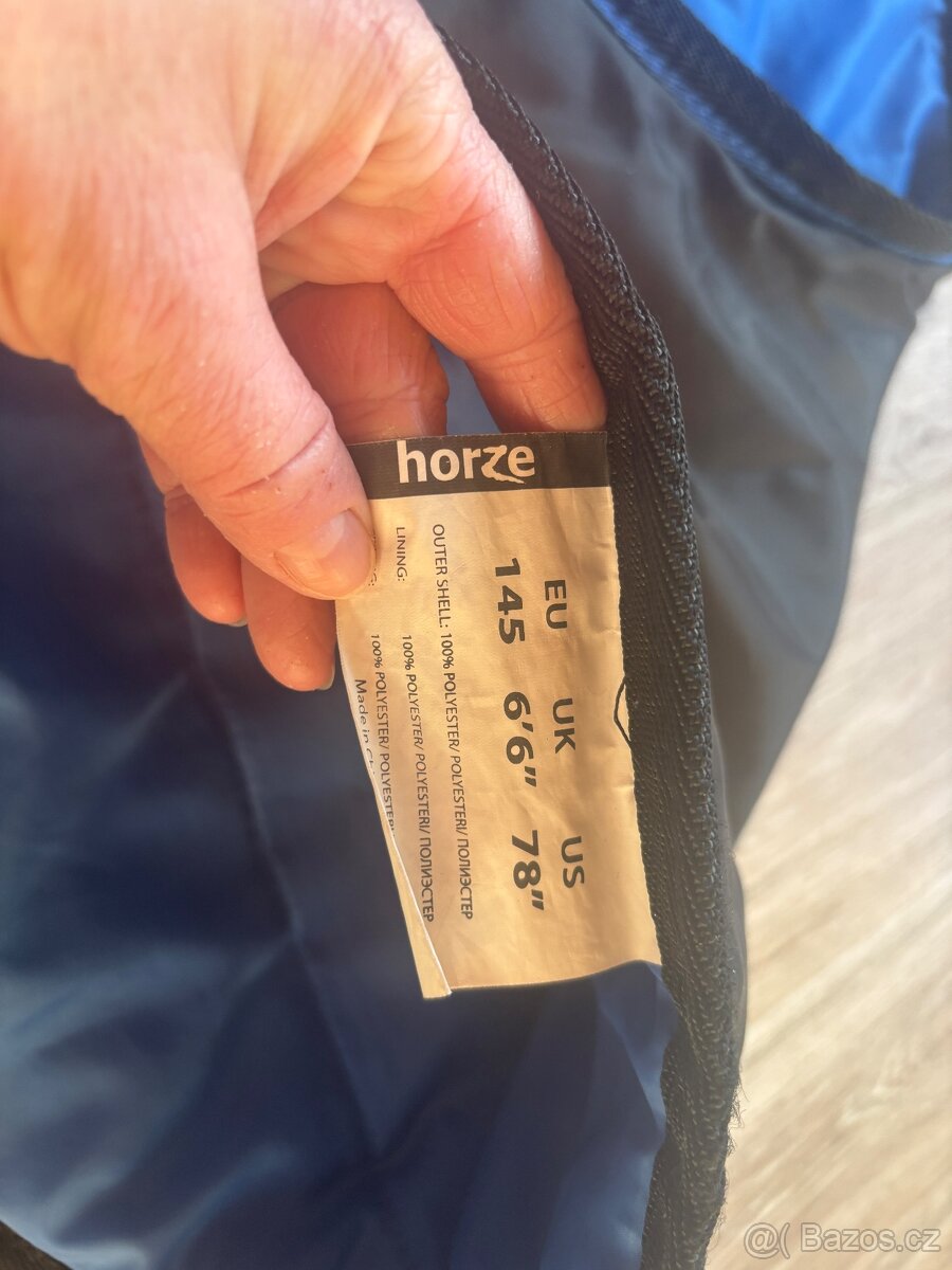 Nepromokavá bederní deka Horze 145cm - 6