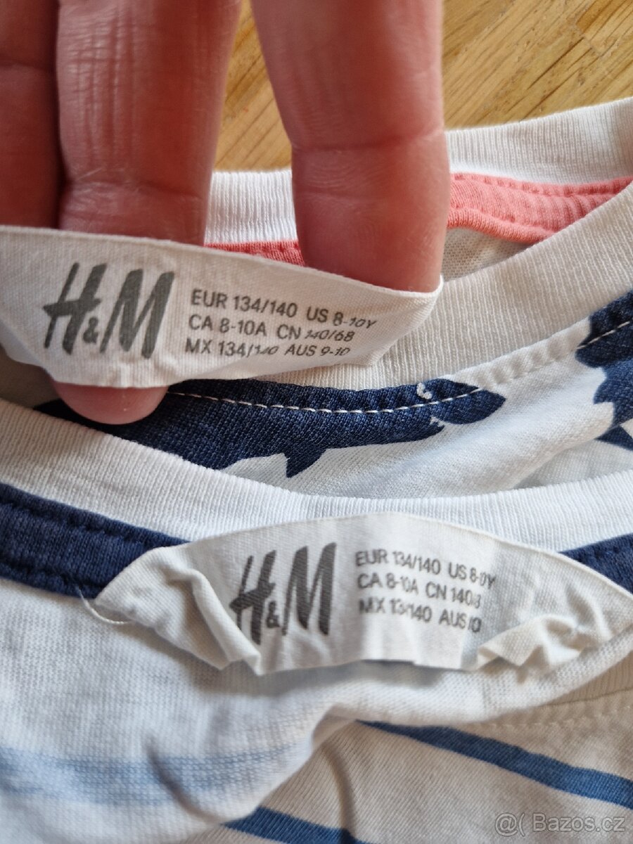 Trička zn. H&M, Tommy Hilfiger - 6