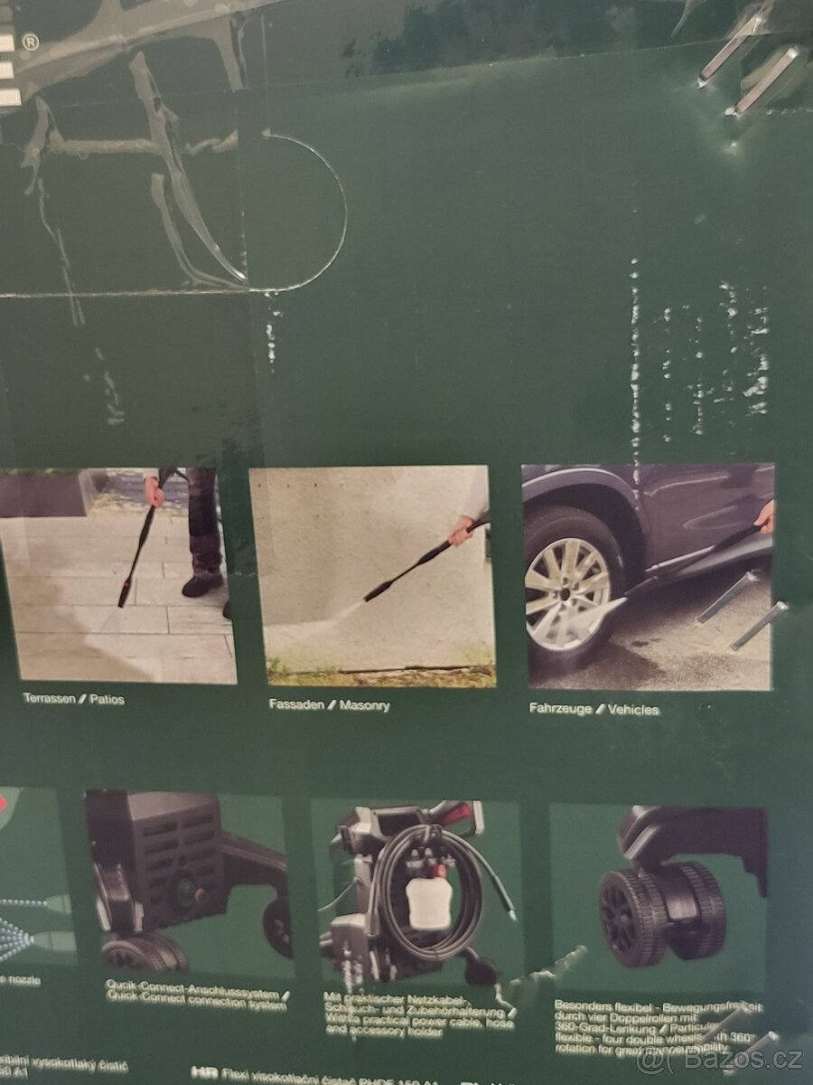 vysokotlaký čistič, Parkside vapka, NOVÝ - 6