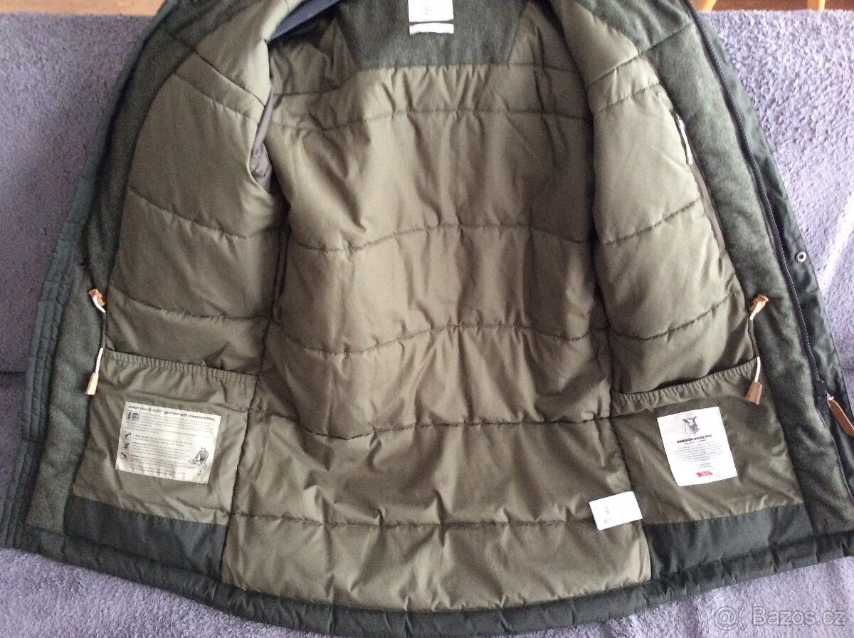 Pánská bunda - parka Fjallraven Singi Wool Padded vel. S - 6