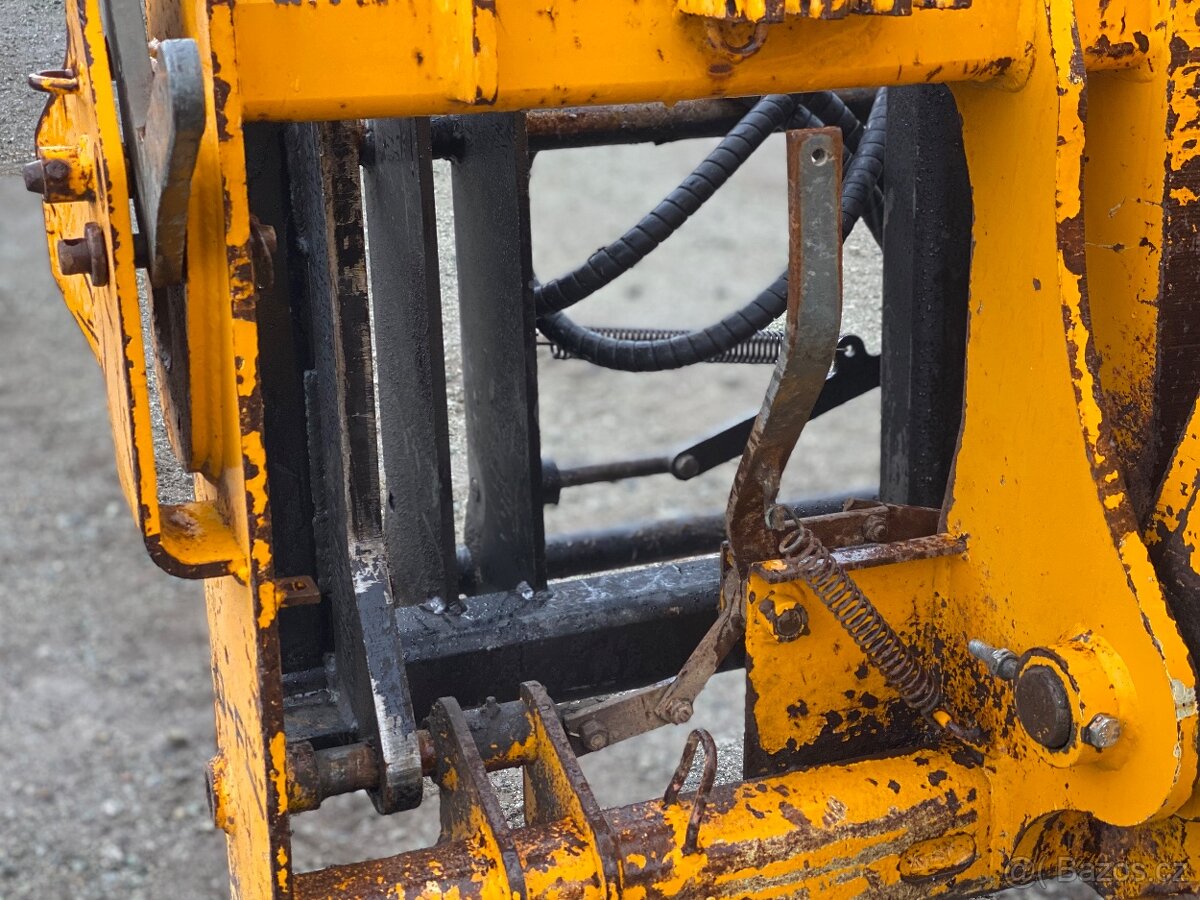 Přechodová deska JCB na nakladač QFIT na euro ram - 6