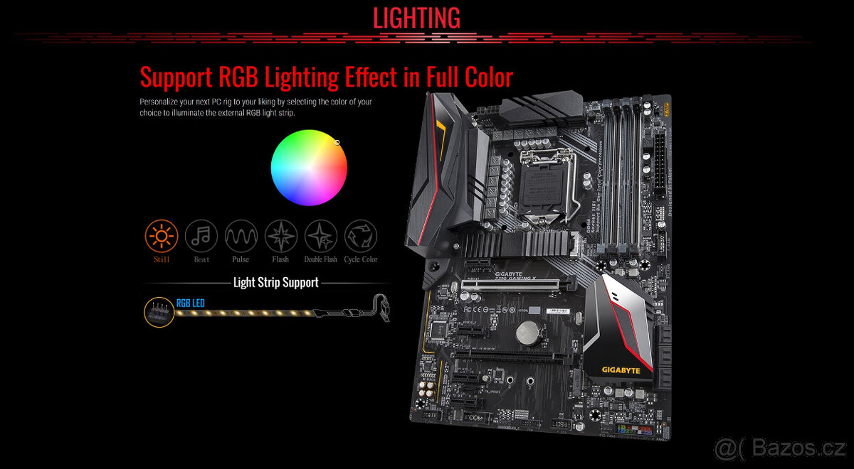 Herní deska GIGABYTE Z390 GAMING X - Intel Z390, socket 1151 - 6