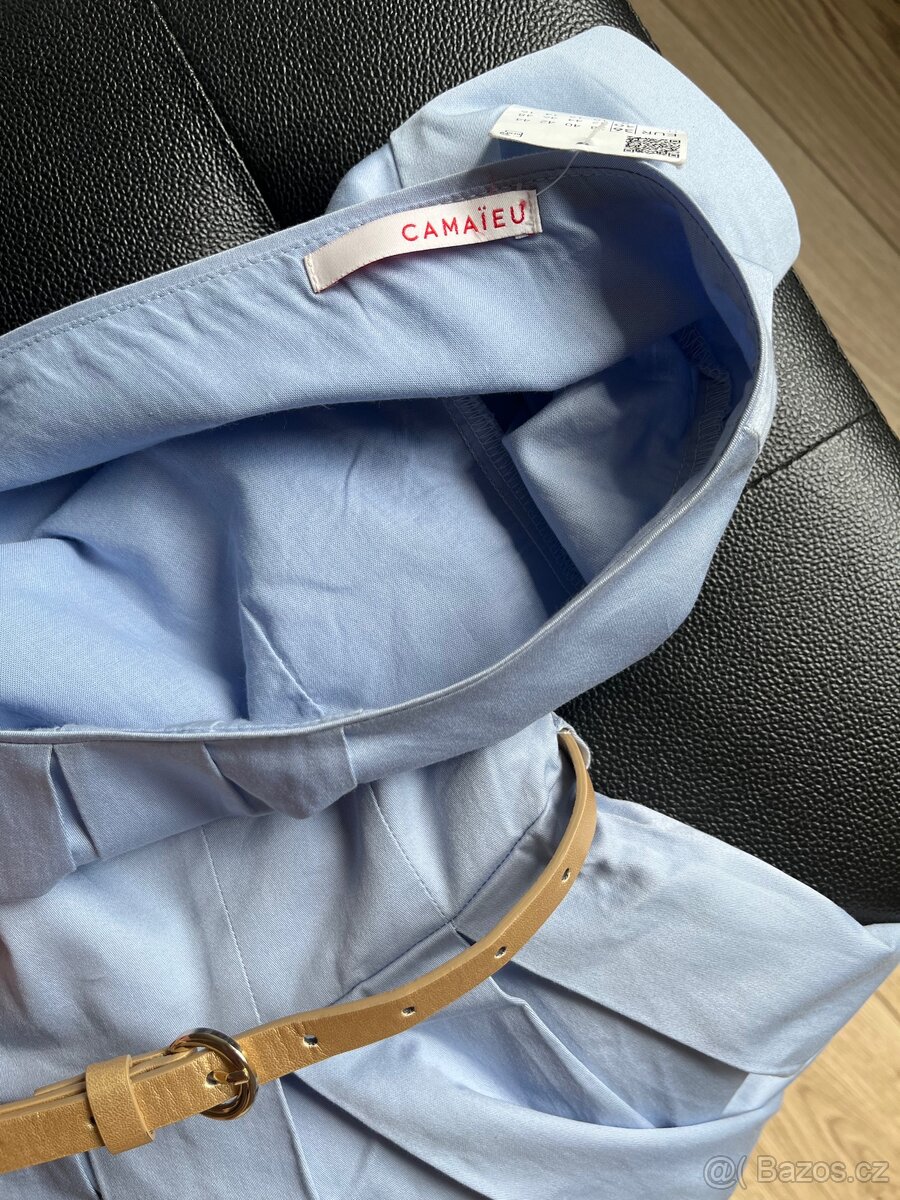 Světle modré šaty Camaïeu vel. S, nové 🩵 - 6