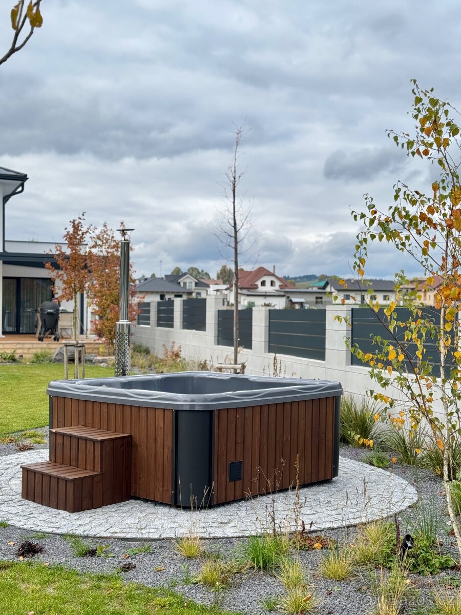 Čtvercová koupací káď (s místem k ležení) - 6